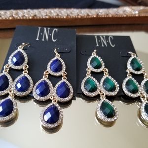 NWT Beautiful INC chandelier earrings